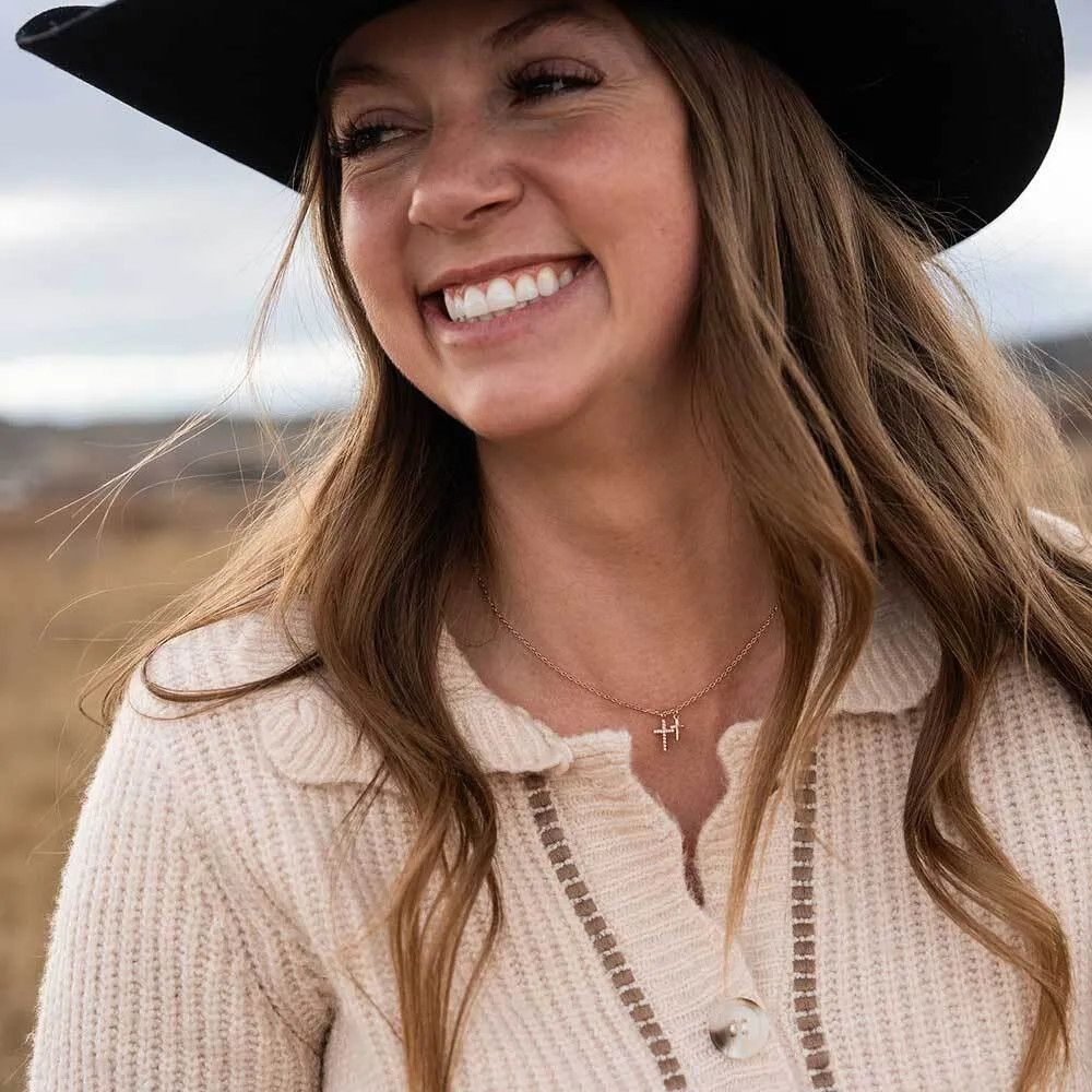 MONTANA SILVERSMITHS DOUBLED DOWN FAITH NECKLACE