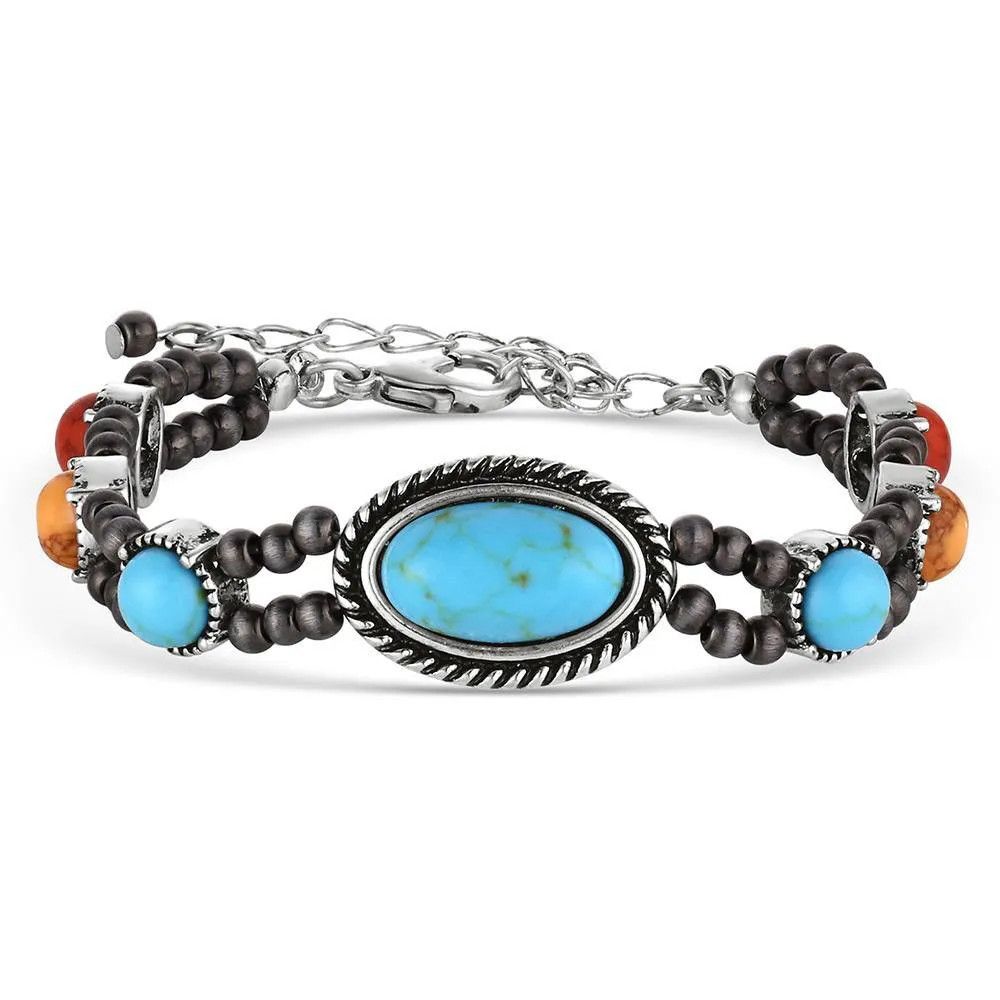 SUNSET SKIES BEADED BRACELET