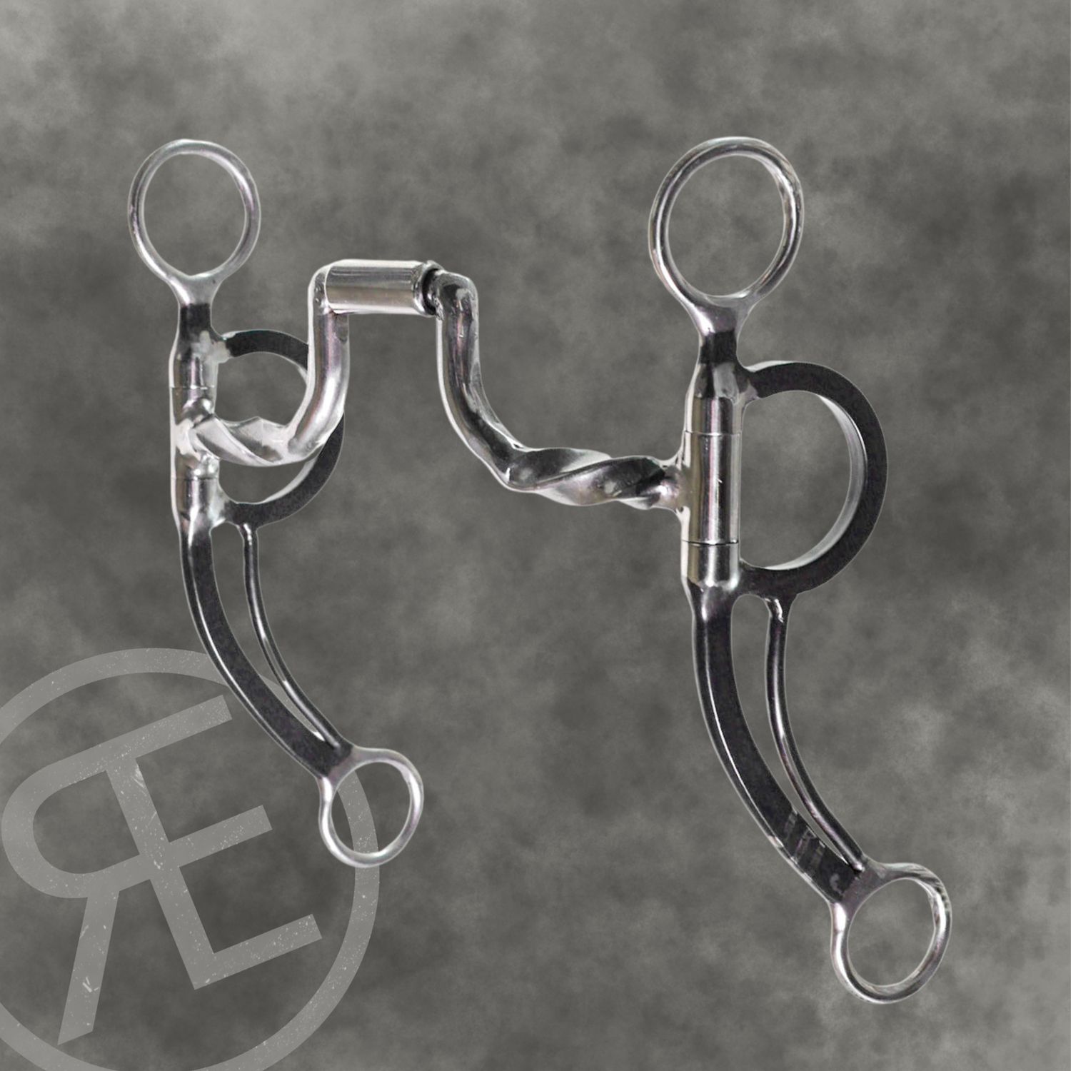 REINSMAN PRCA BIT - SQUARE TWIST PORT