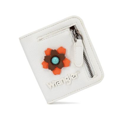 WRANGLER 3D FLORAL RFID BIFOLD WALLET