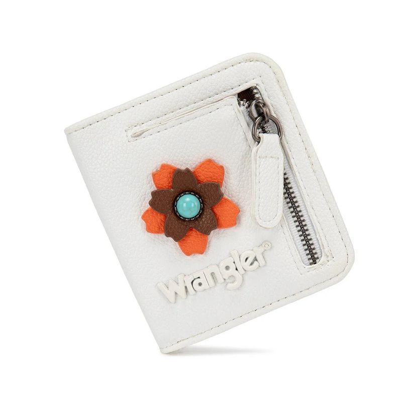 WRANGLER 3D FLORAL RFID BIFOLD WALLET