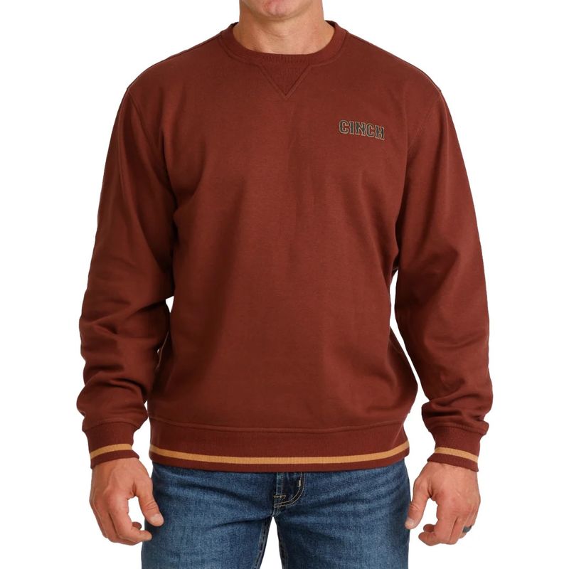 CINCH FLEECE PULLOVER SWEATSHIRT
