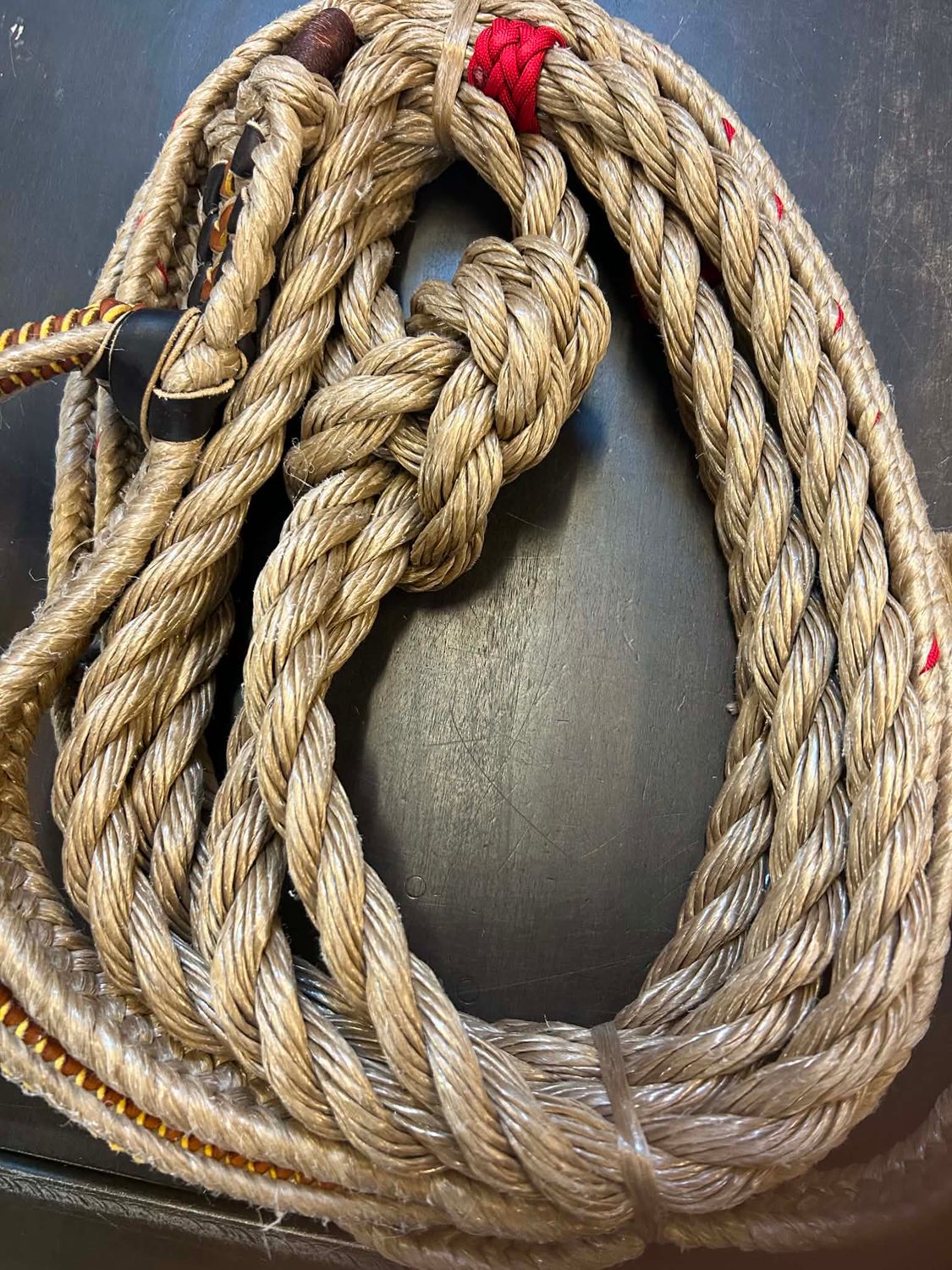 PRO STOCK BULL ROPE, 9 FT. FULL