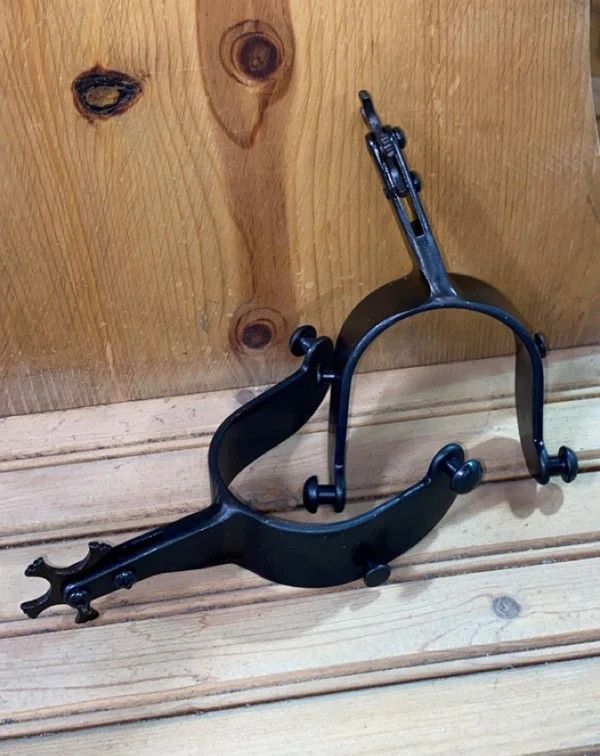 SUPER PRO BULL SPUR, 2 1/4" W/ROWEL
