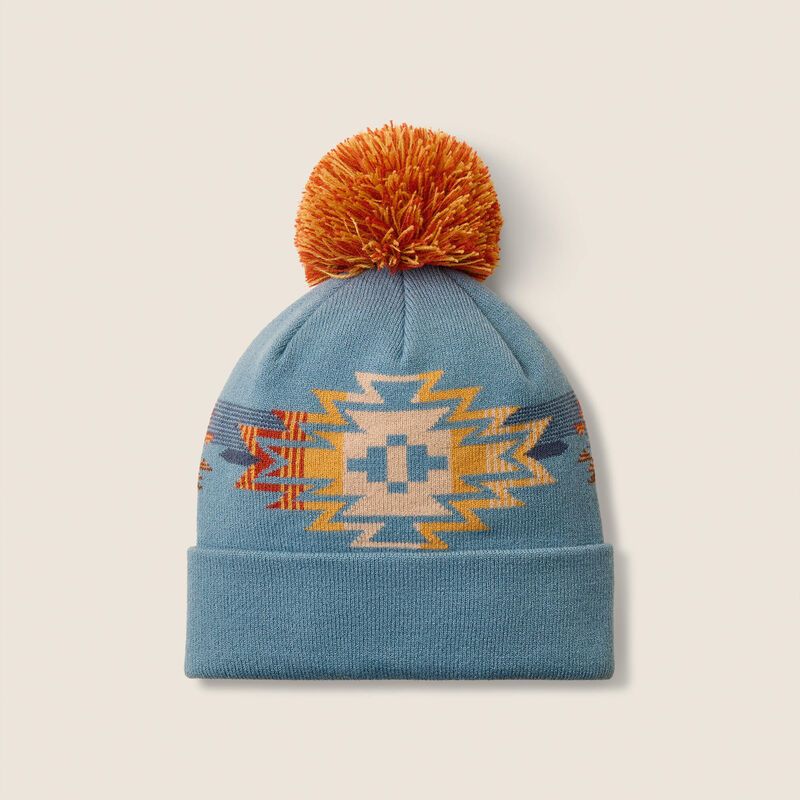 ARIAT TEAL SERAPE BEANIE