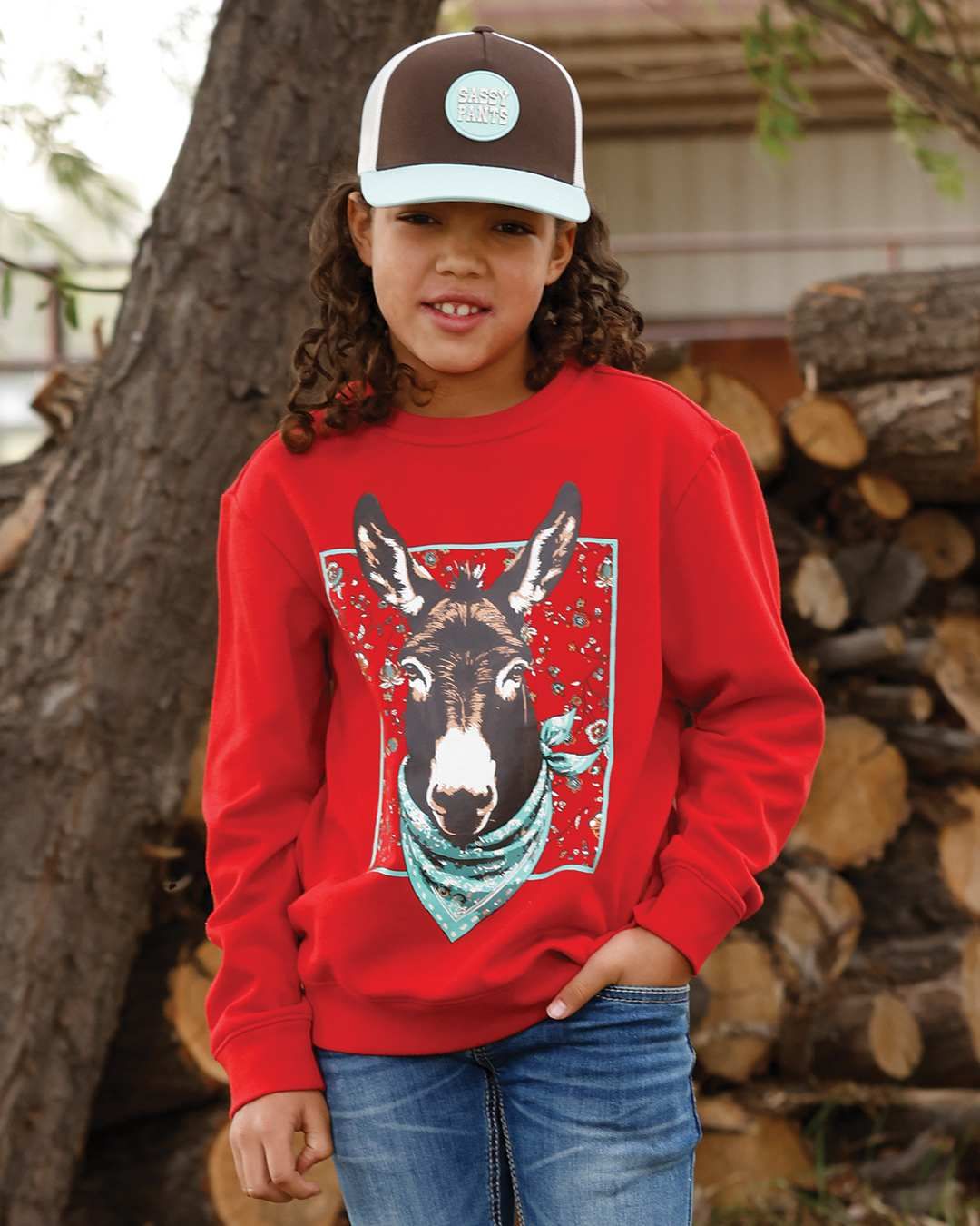 CRUEL GIRLS CREWNECK SWEATSHIRT
