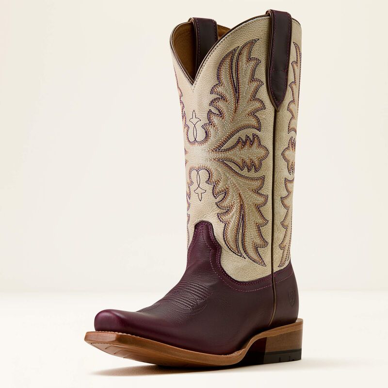 ARIAT FUTURITY OAK NARROW CUTTER TOE WESTERN BOOT