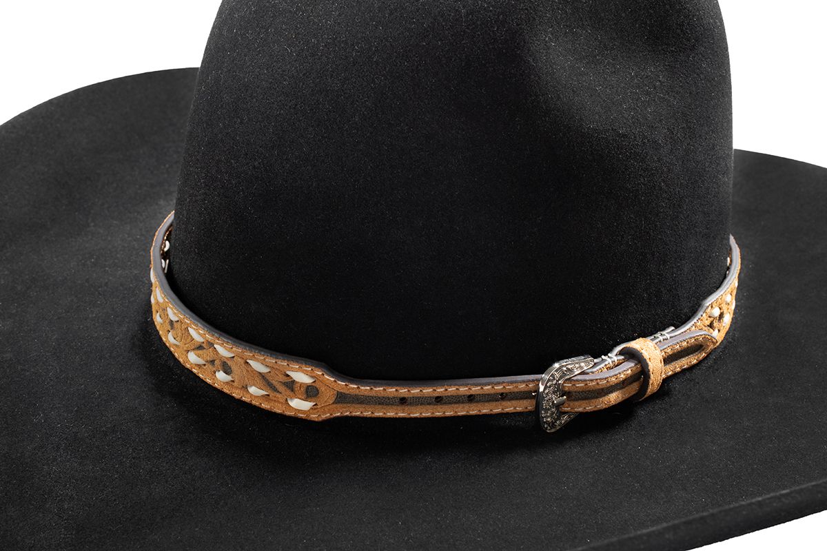 BUCK LACING TAN HATBAND
