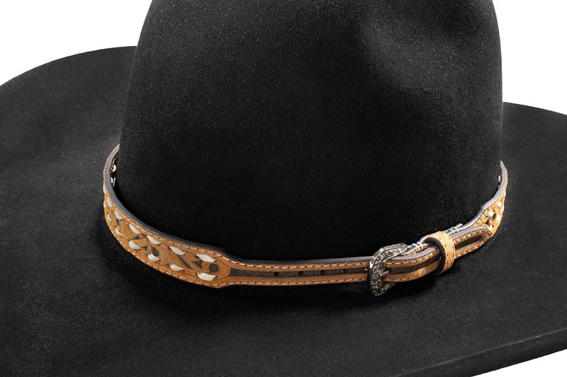 BUCK LACING TAN HATBAND