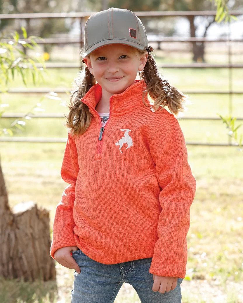 CRUEL GIRLS 1/4 ZIP PULLOVER