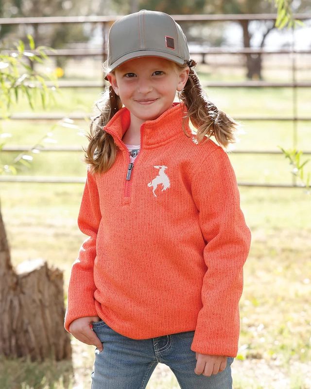 CRUEL GIRLS 1/4 ZIP PULLOVER