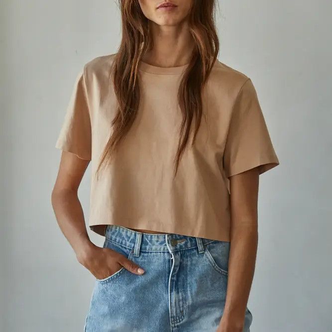 KNIT CROP TOP
