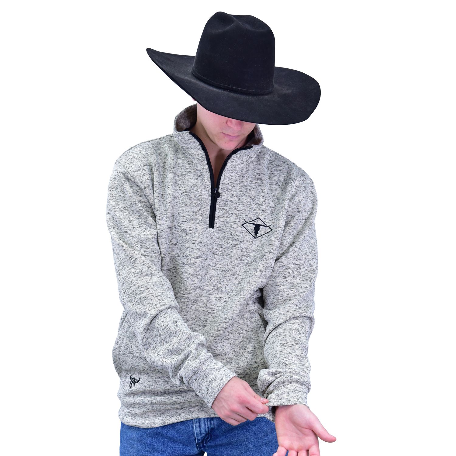 COWBOY HARDWARE SPECKLE PULLOVER