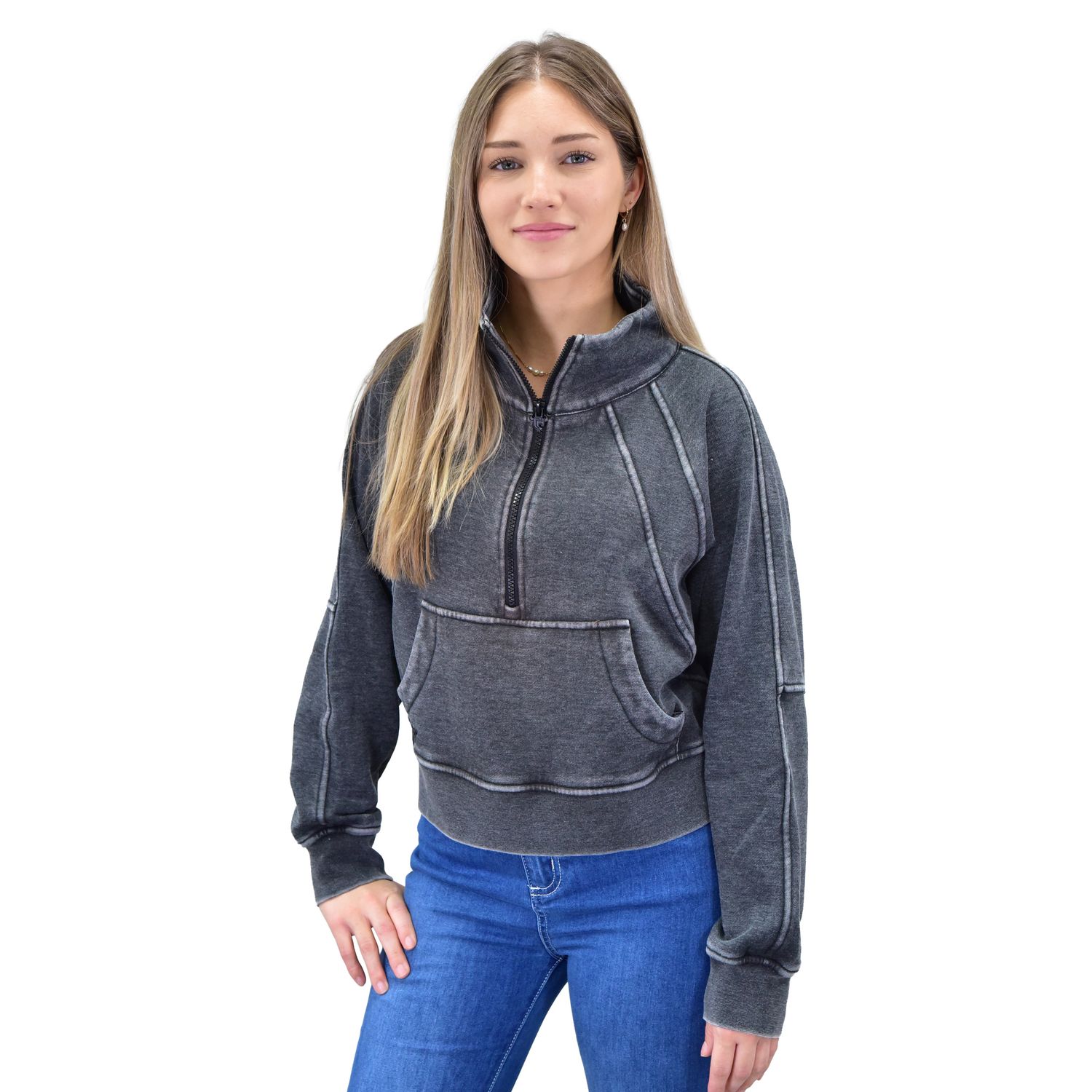 COWGIRL HARDWARE SPORTY FLEECE PULLOVER