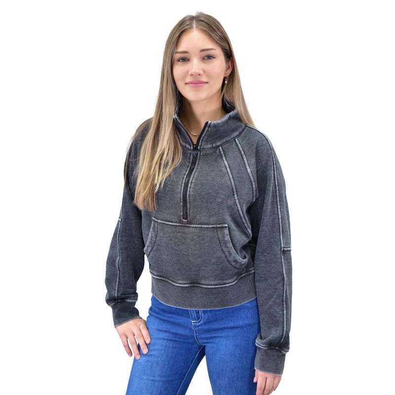 COWGIRL HARDWARE SPORTY FLEECE PULLOVER