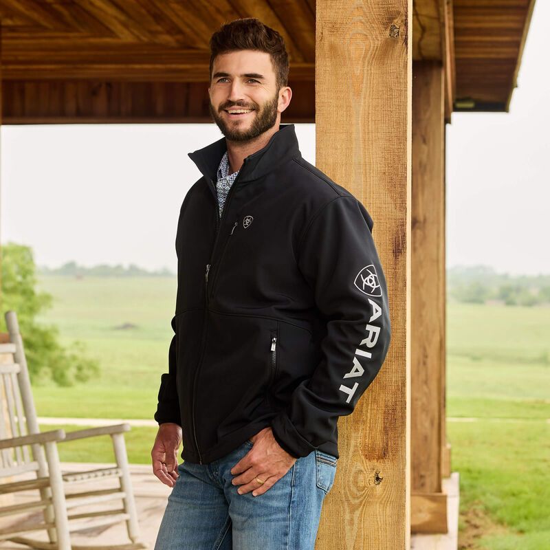 ARIAT LOGO SOFTSHELL JACKET