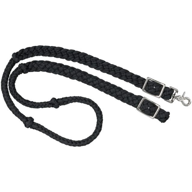 TOUGH 1 MINI DELUXE KNOTTED CORD ROPING REINS