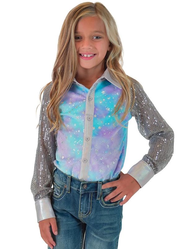 COWGIRL TUFF PULLOVER BUTTON UP