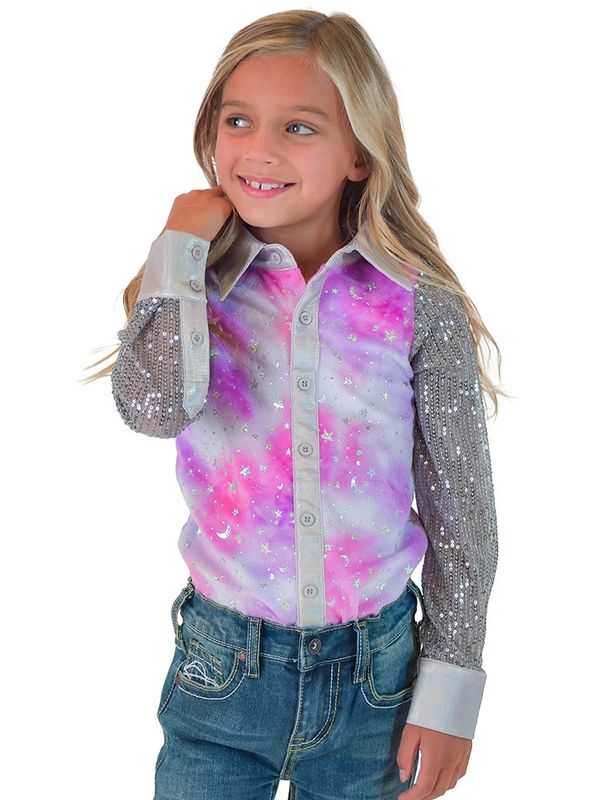 COWGIRL TUFF PULLOVER BUTTON UP