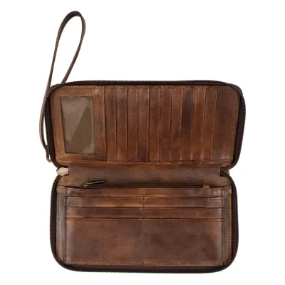 STS BANDERA CHOCOLATE BERKLEY BIFOLD WALLET