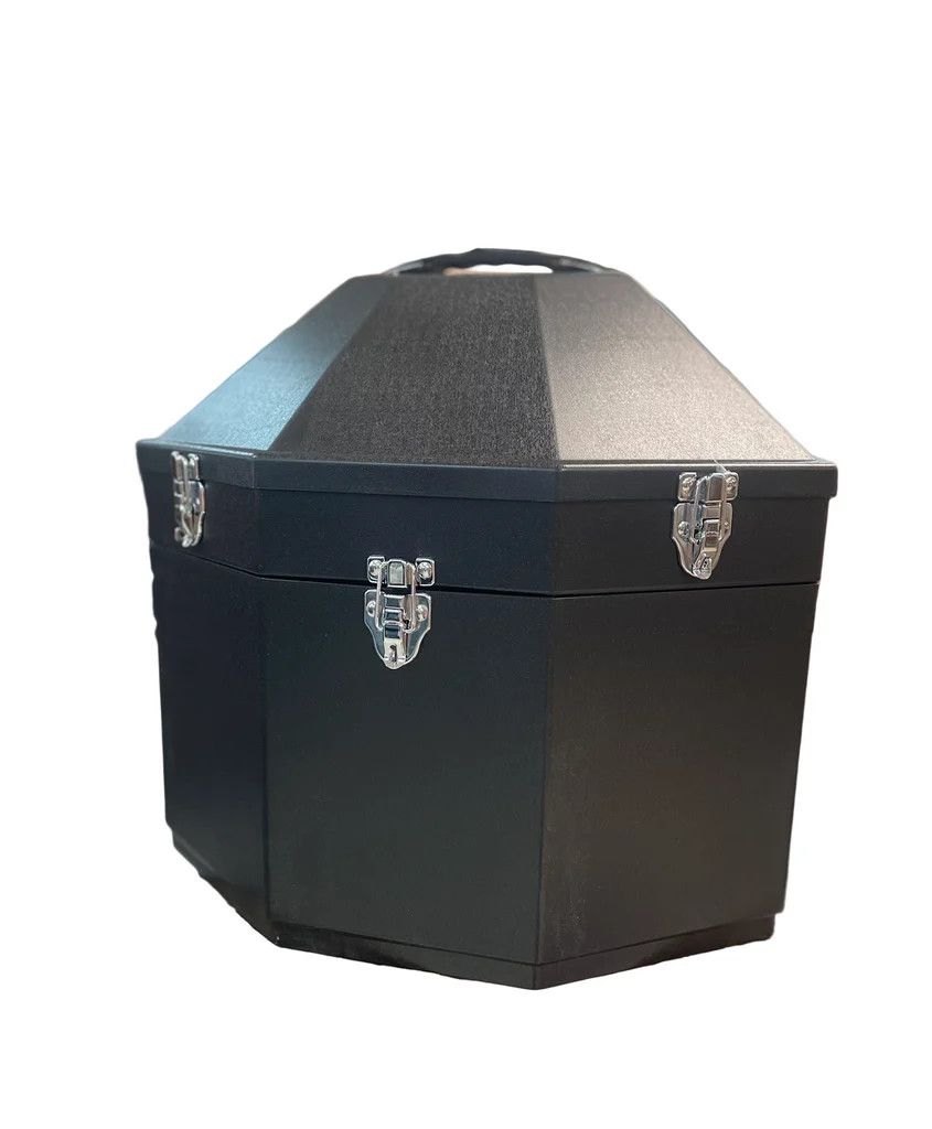 DOUBLE HAT CAN BLACK