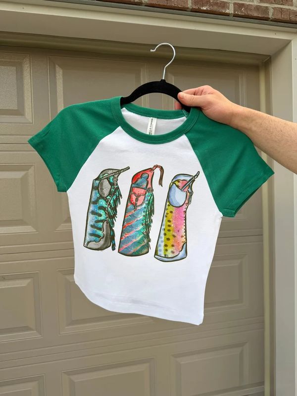 Fishie Chaps Baby Tee