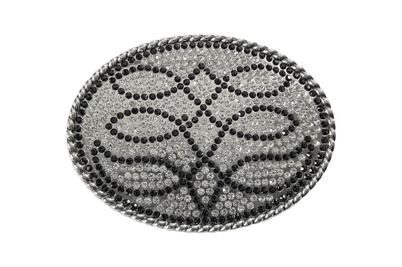 BLAZIN' ROXX BOOT STITCH STONES BUCKLE