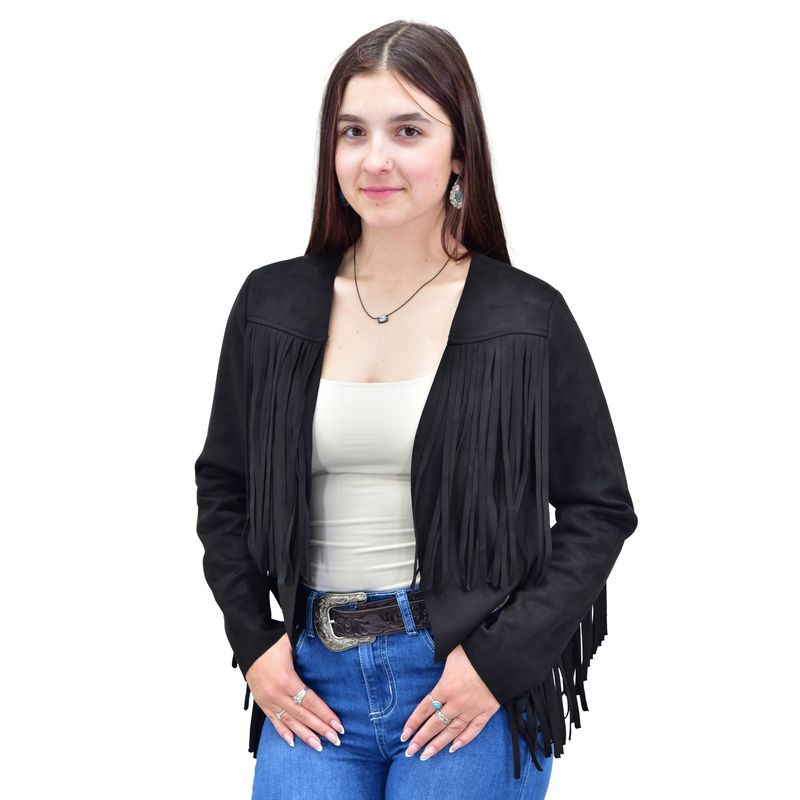 COWGIRL HARDWARE SUEDE BOLERO JACKET