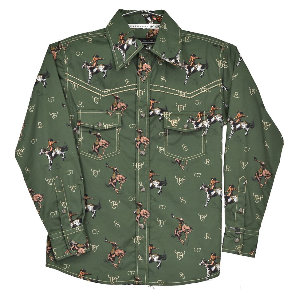 COWBOY HARDWARE VINTAGE BRONC SHIRT