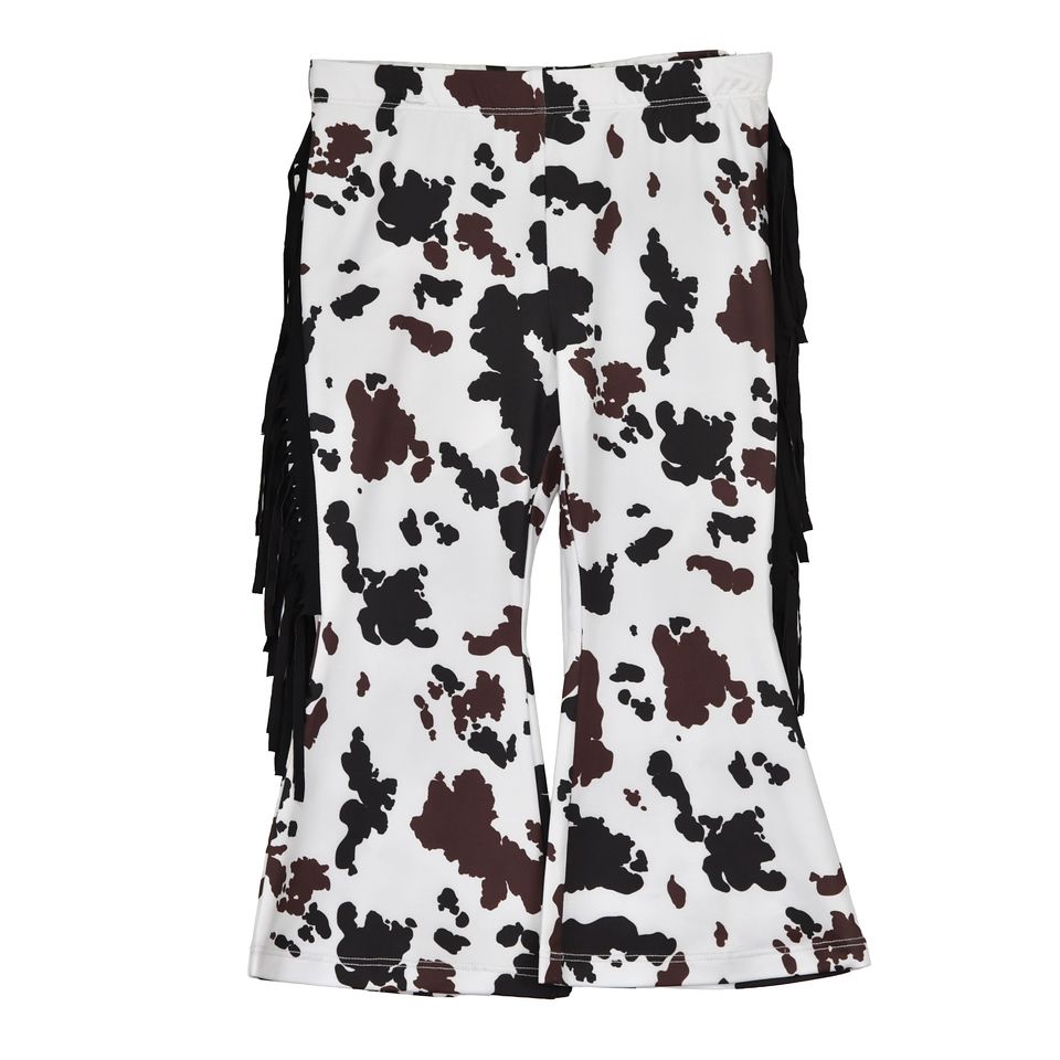 COWGIRL HARDWARE COWPRINT FRINGE PANT