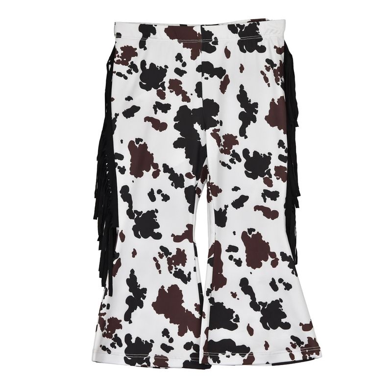 COWGIRL HARDWARE COWPRINT FRINGE PANT