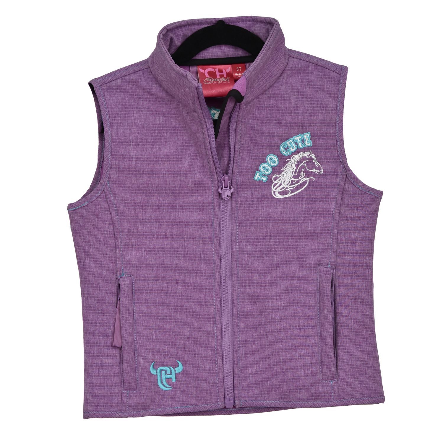 COWGIRL HARDWARE TOO CUTE POLYSHELL VEST
