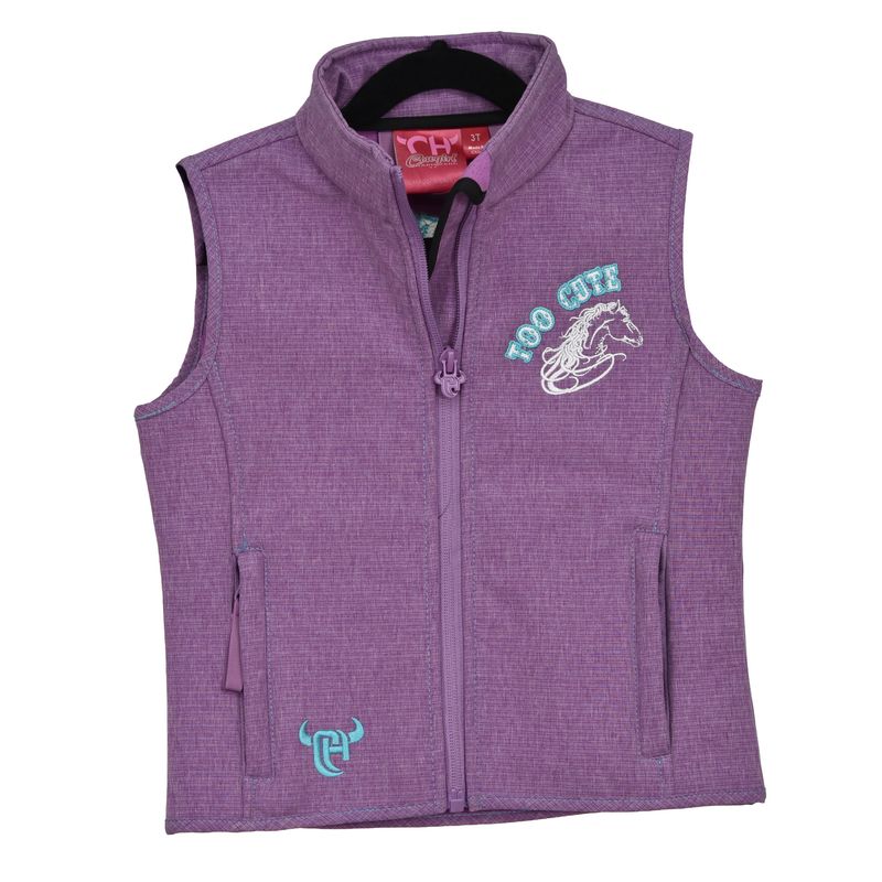 COWGIRL HARDWARE TOO CUTE POLYSHELL VEST