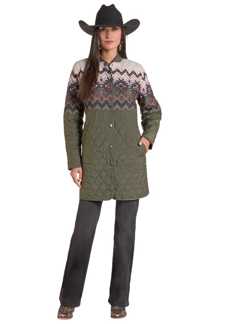 PANHANDLE SLIM QUILTED BORDER JACKET