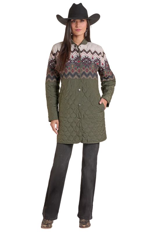 PANHANDLE SLIM QUILTED BORDER JACKET