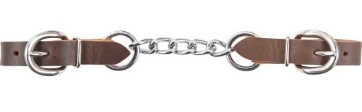 MARTIN SADDLERY CURB CHAIN RETAN LEATHER 5 LINK