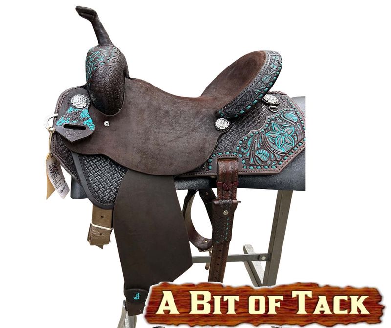 14" Double J Brittany Pozzi Barrel Racer - Wide