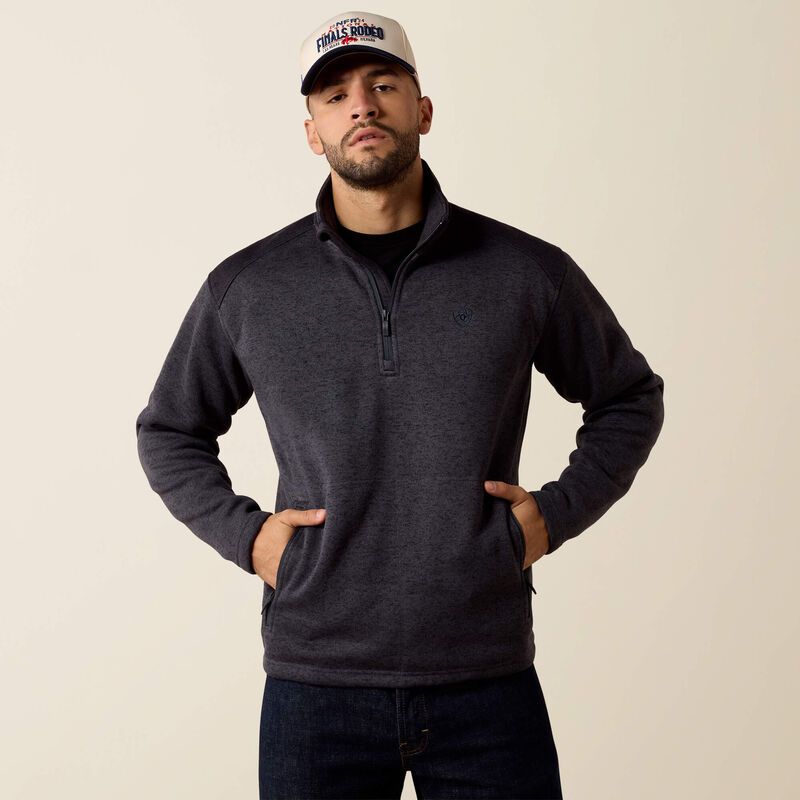 ARIAT CALDWELL 1/4 ZIP SWEATER