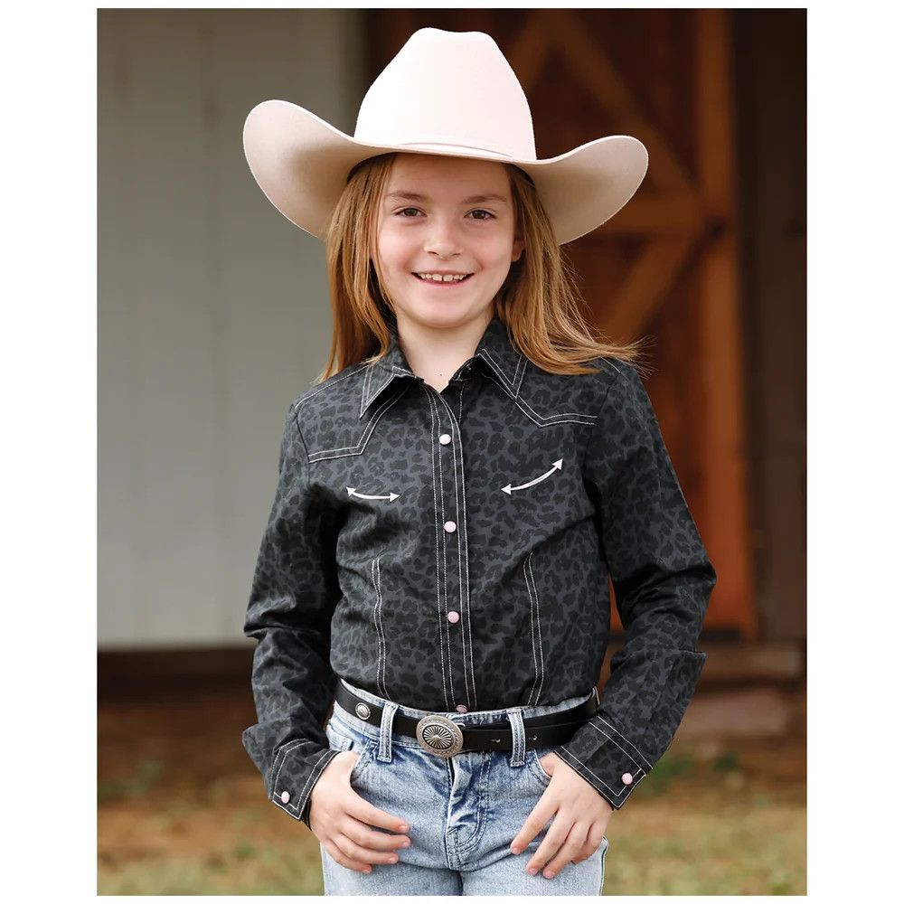 CRUEL GIRLS CHEETAH SNAP SHIRT