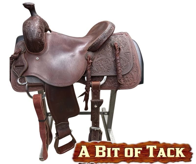 14.5" Used Jeff Smith Rope Saddle