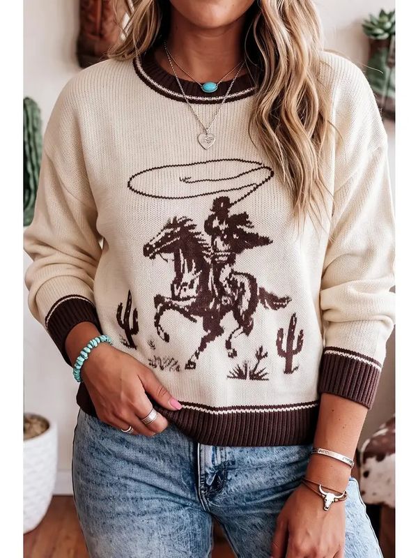 ROPING SWEATER