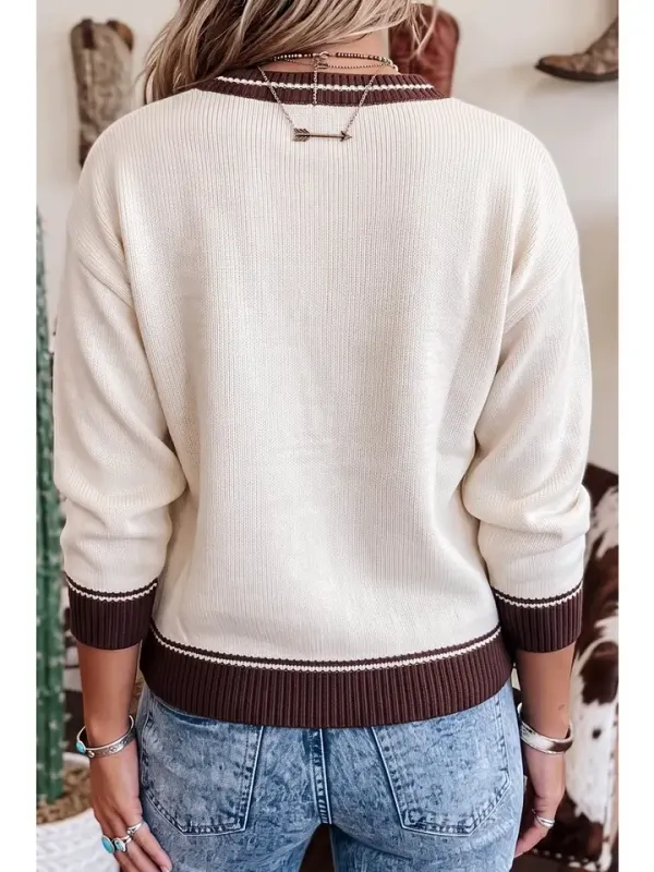 ROPING SWEATER