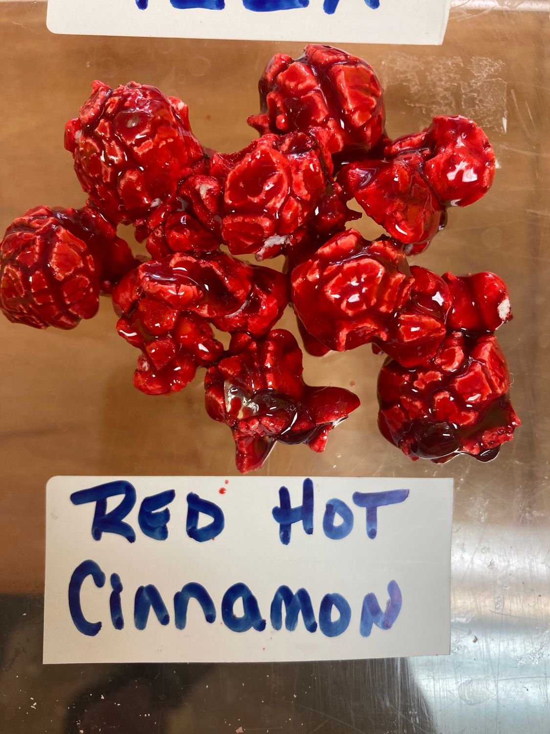 Red Hot Cinnamon Popcorn