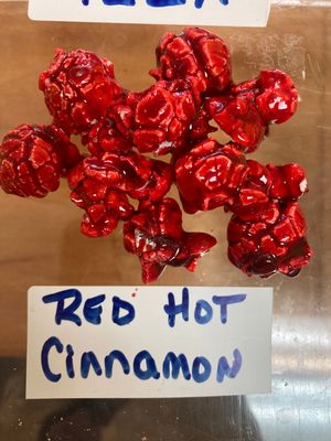 Red Hot Cinnamon Popcorn
