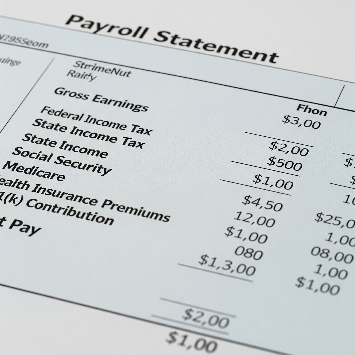 Payroll (per entry)
