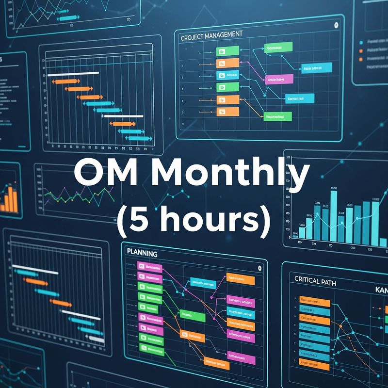 Operational Management (5 hours, per month)