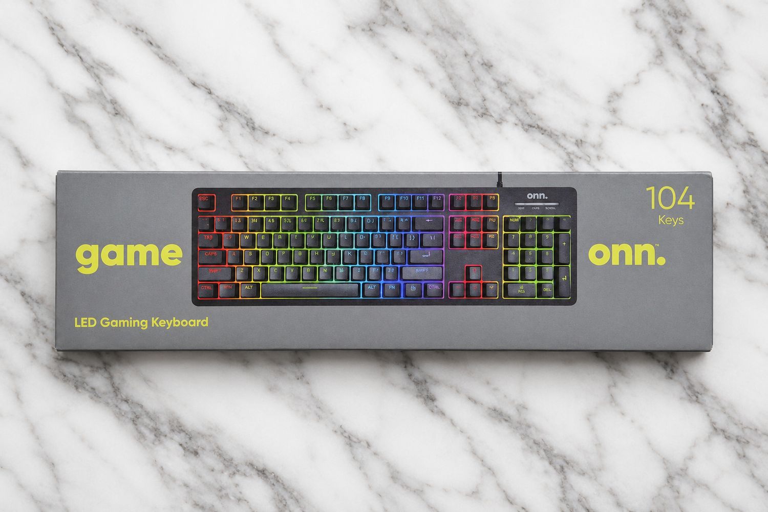 ONN LED Gaming Keyboard