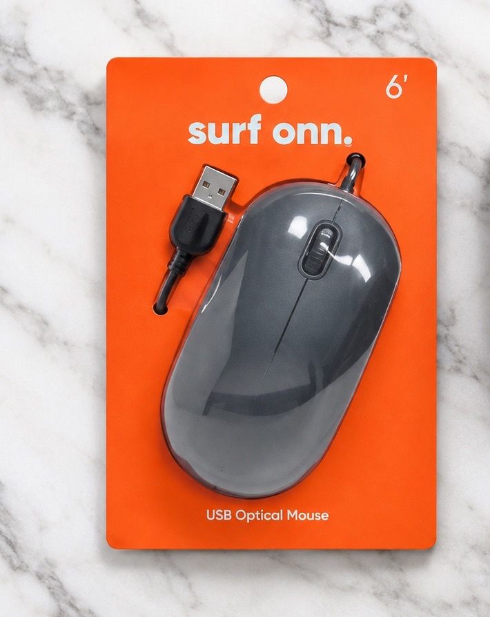 ONN Wired USB Mouse