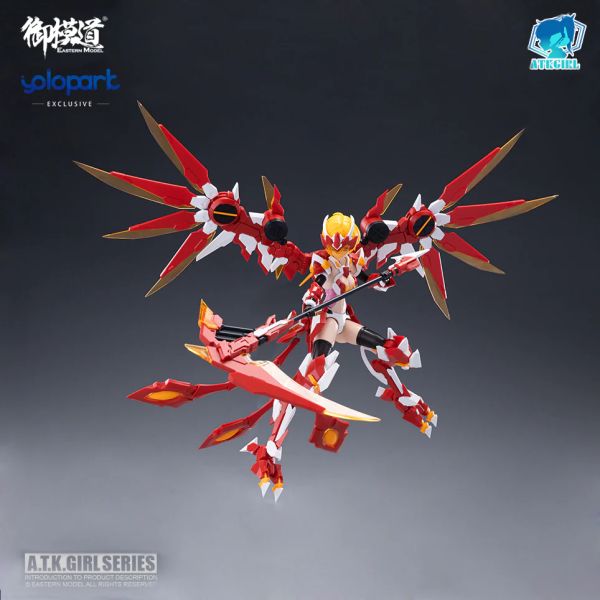 1/12 Scale A.T.K. Girl Zhuque (One of the Four Chinese Mythical Beast)-PLAMO