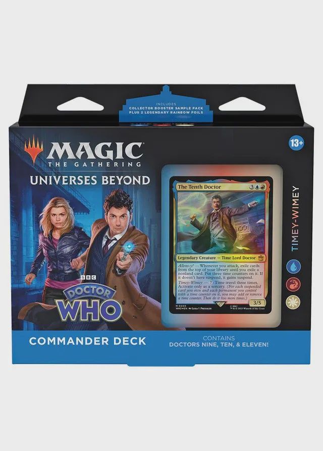 MTG DR WHO COMMANDER: Timey-Wimey